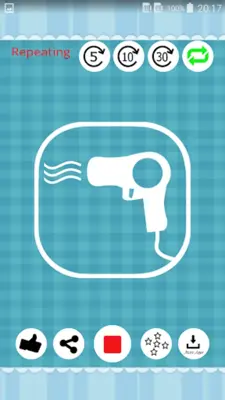 Hair Dryer android App screenshot 1